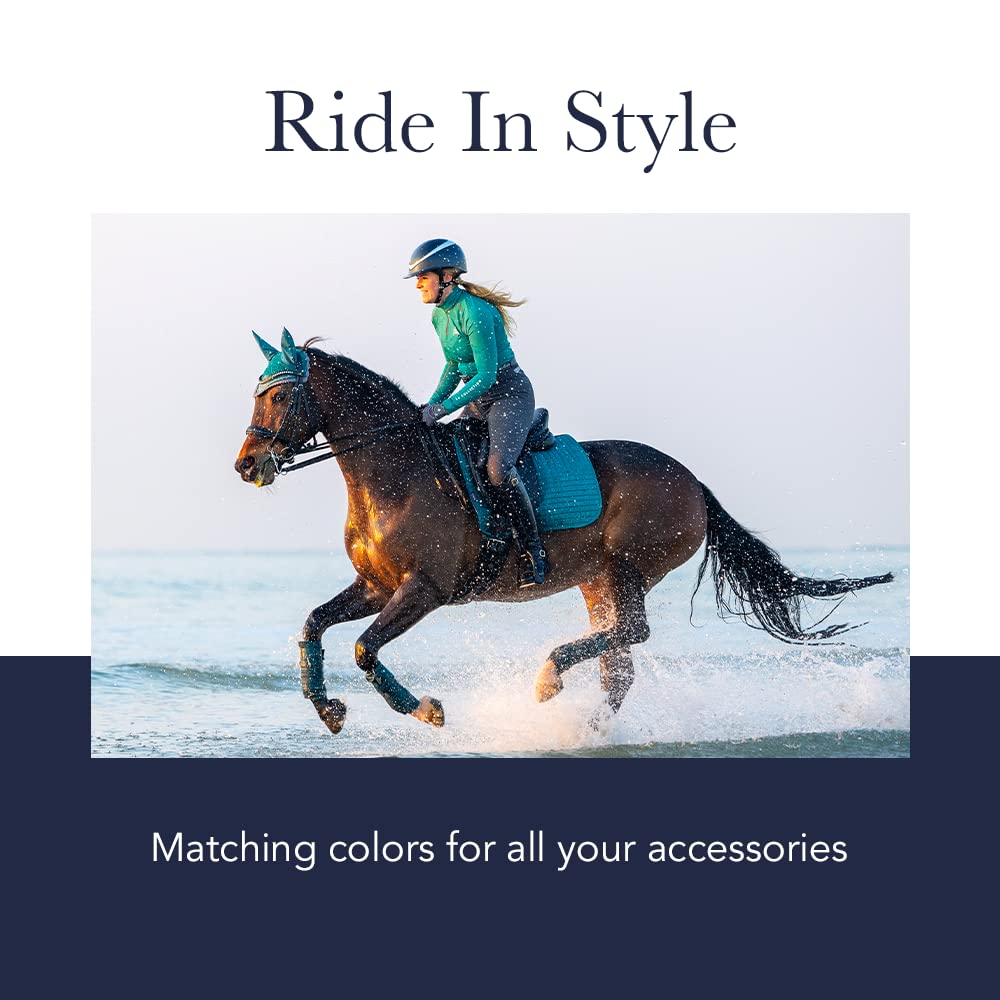 LeMieux Dressage Loire Classic Square Saddle Pad for Horses – Premium Equestrian Riding Equipment & Show Accessories – Perfect for Dressage Training & Competition