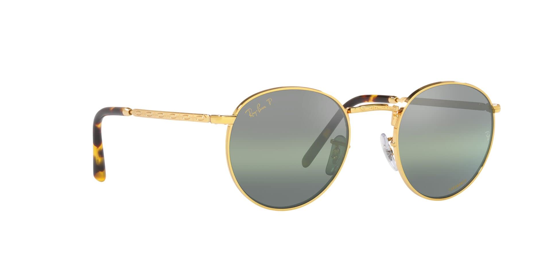 Ray-Ban RB3637 Round Sunglasses for Men & Women - Classic Polarized UV Protection Lenses - Perfect for Driving, Beach & Outdoor Activities