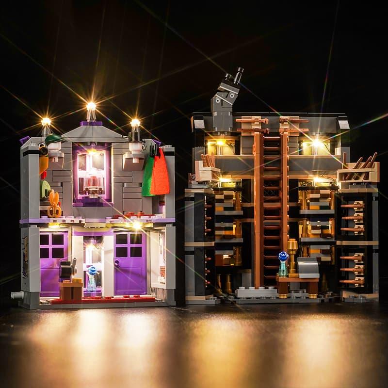 LEGO Ollivanders & Madam Malkin's Robes 76439 Light Kit - DIY LED Lighting Set for Harry Potter LEGO Sets - Perfect for Display & Nighttime Illumination