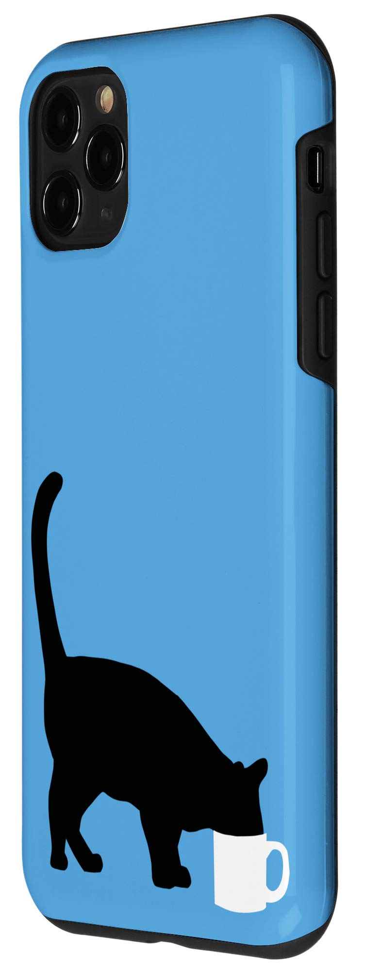 iPhone 11 Pro Case - Funny Cat & Coffee Design for Cat Lovers & Coffee Enthusiasts | Perfect Gift for Pet Owners & Coffee Drinkers