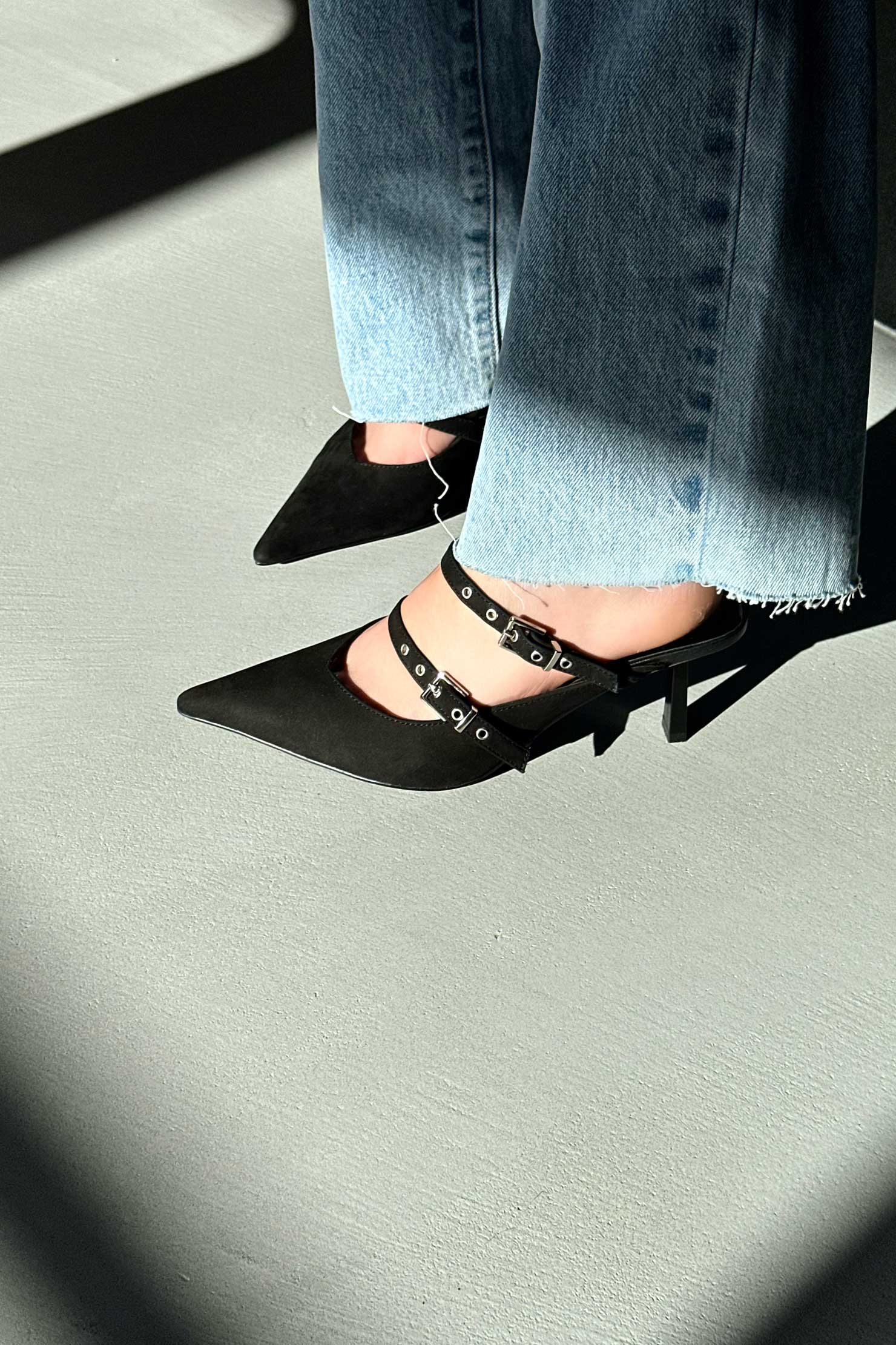 THE JESSIE Black Heels for Women - Stylish High Heel Pumps for Party, Wedding & Evening Wear - Comfortable Dress Shoes for Night Out & Special Occasions