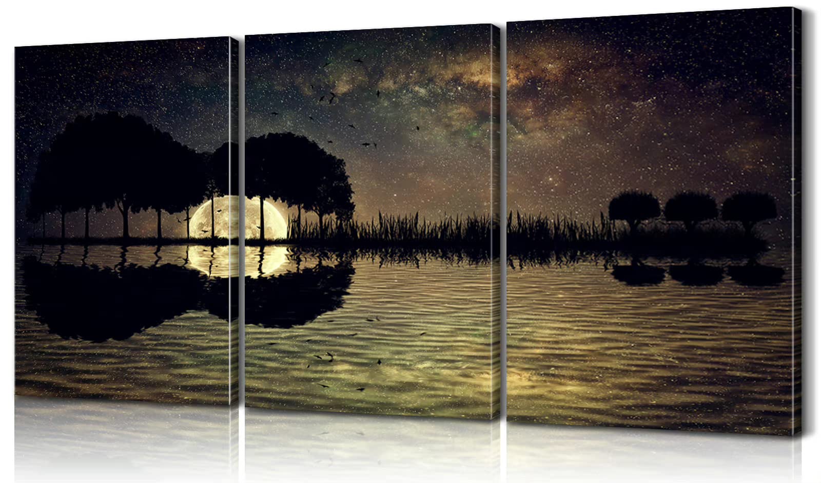 3 Piece Guitar Tree Island Music Wall Art - 16