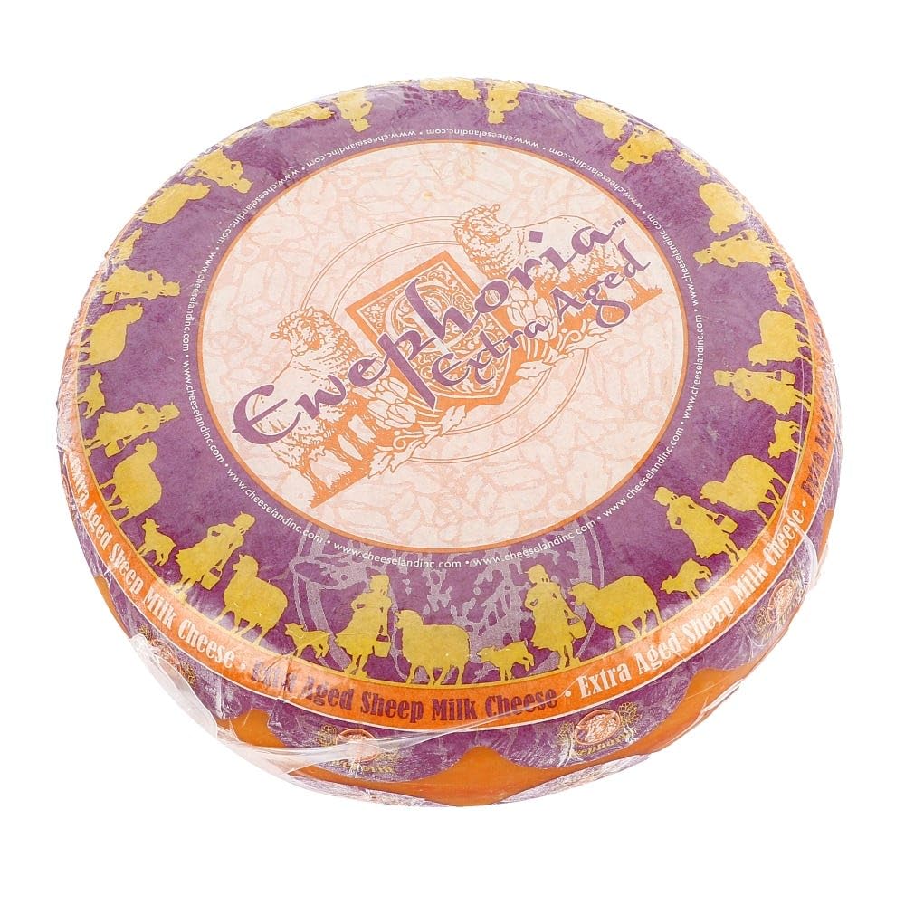 Aged Dutch Gouda Cheese Made from Sheep's Milk - Whole 10-Pound Wheel | Perfect for Charcuterie Boards, Wine Pairings & Gourmet Gifts