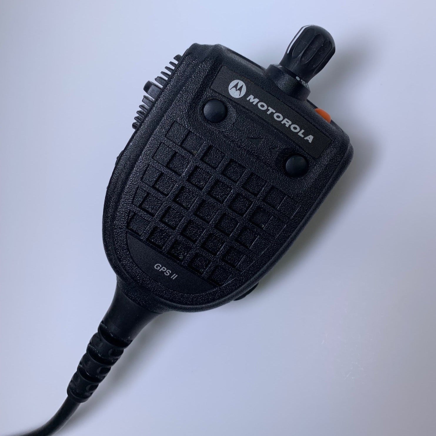 Motorola HMN4112A GPS II Remote Speaker Microphone - Waterproof Two-Way Radio Accessory for Outdoor Adventures, Construction & Emergency Communication
