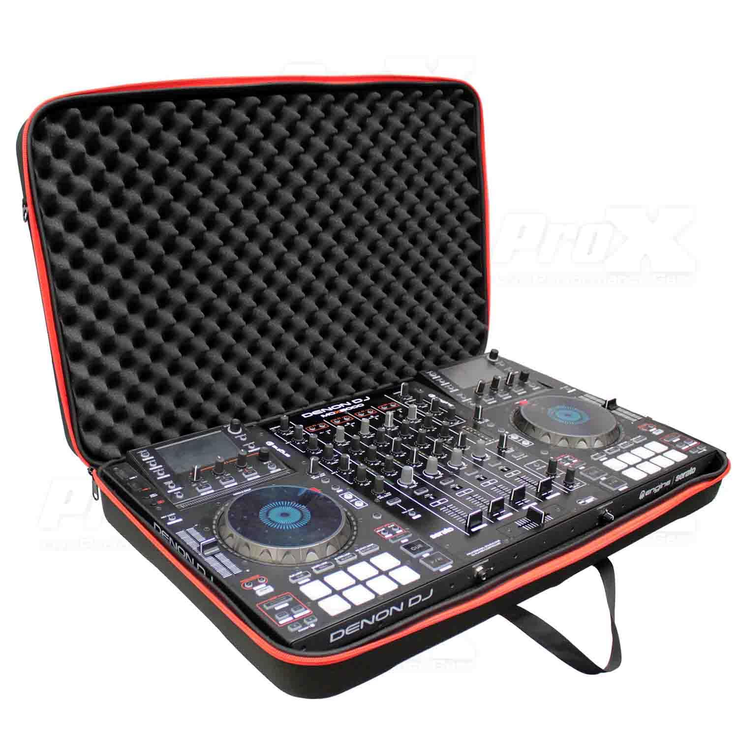 ProX ZeroG Series XB-DJCL DJ Controller Case - Ultra Lightweight EVA Molded Hard Shell Protection for Professional DJ Equipment - Perfect for Travel, Gigs & Studio Use