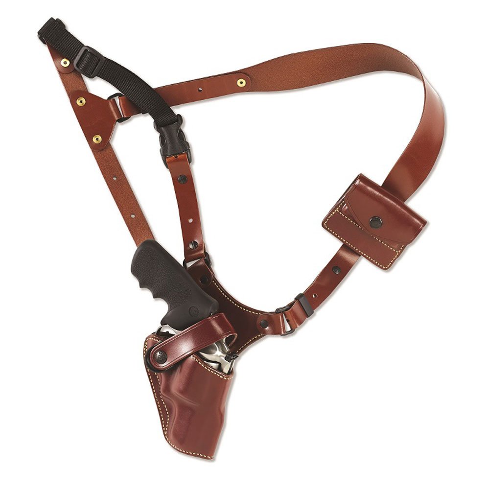 Galco Great Alaskan Chest Holster - Comfortable Leather Shoulder Holster for Hunting & Outdoor Activities | Perfect for Hiking, Camping & Wilderness Adventures