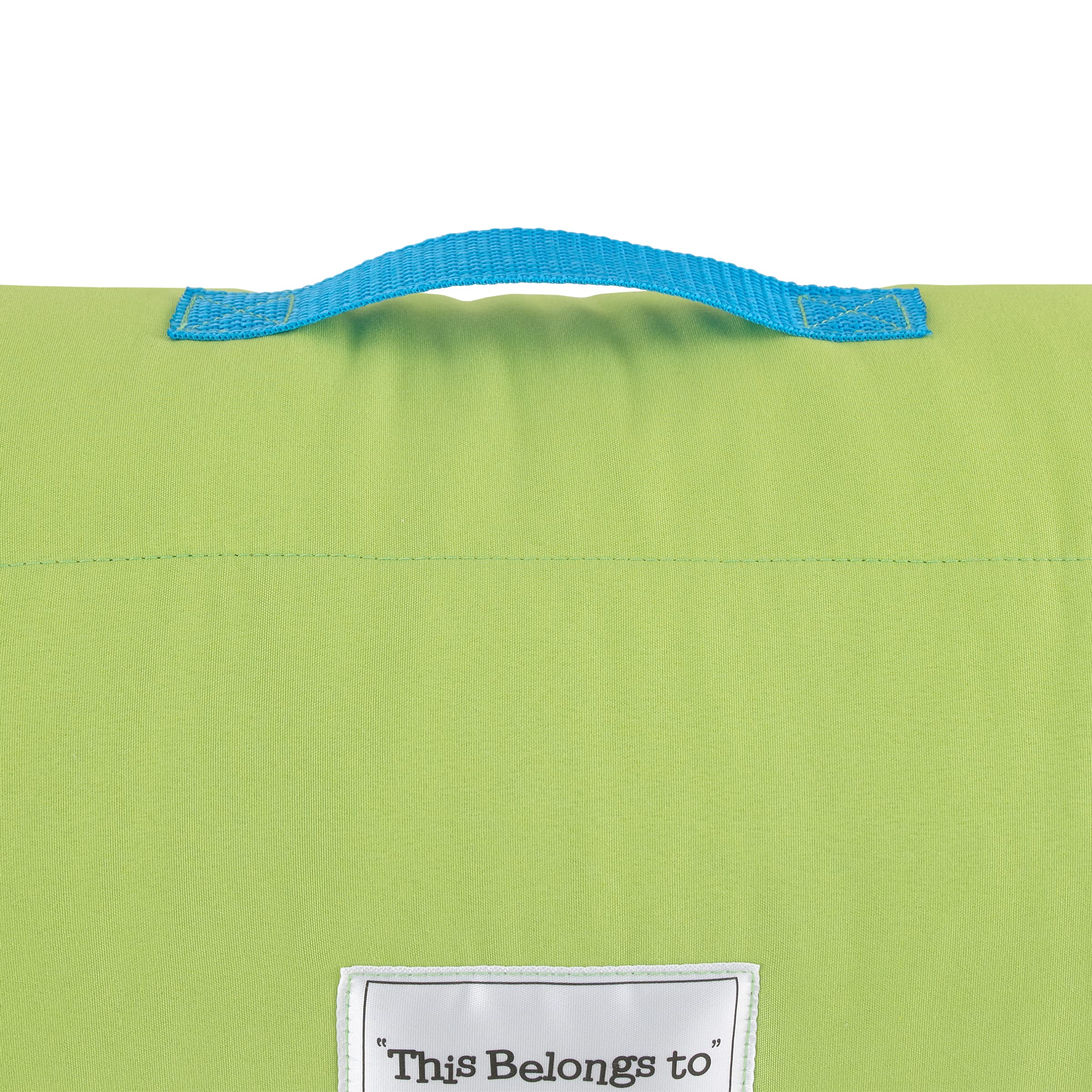NOJO Toddler Nap Mat - Soft & Comfortable Portable Sleeping Mat for Daycare, Preschool & Travel - Machine Washable & Lightweight for Kids Ages 2-5