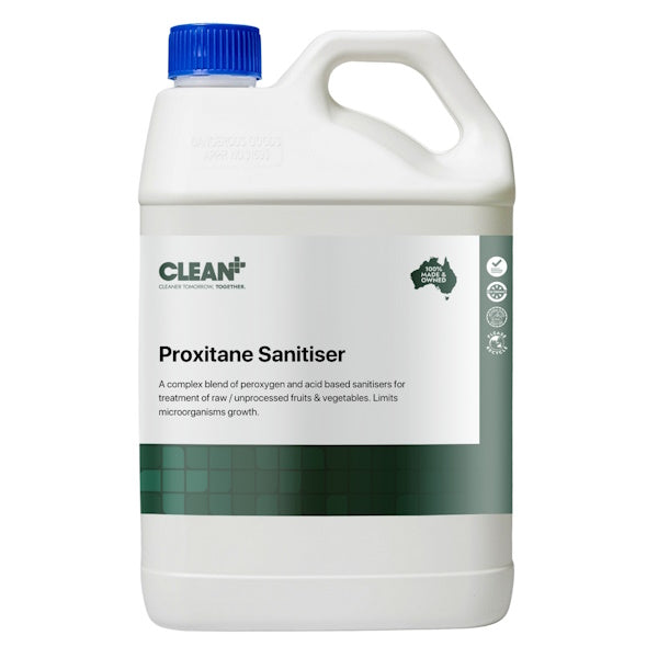 Clean Plus Proxitane Sanitizer - 99.9% Germ Killing Hand Sanitizer for Home, Office & Travel - Alcohol-Based Disinfectant Gel for Personal Hygiene & Surface Cleaning