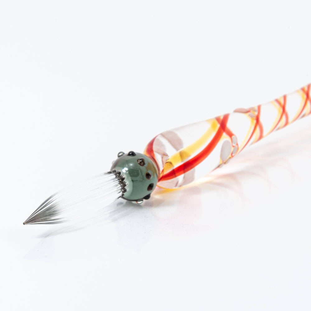 Black Nyanko (Cat) Glass Dip Pen - Elegant Calligraphy & Writing Tool for Artists, Journaling, and Lettering - Perfect for Ink Drawing, Handwriting Practice, and Creative Gifts