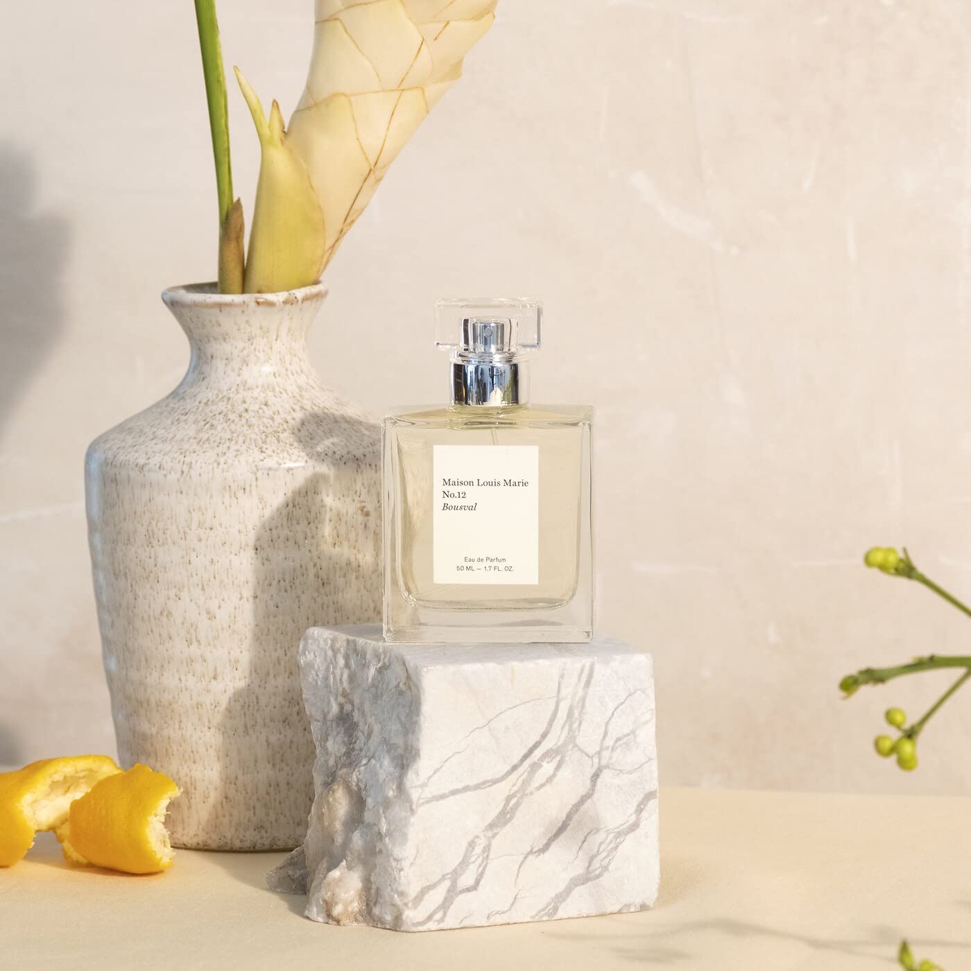 Maison Louis Marie No.12 Bousval Eau de Parfum Spray - 1.7 oz / 50ml Luxury Natural Fragrance | Clean Beauty, Vegan & Non-Toxic Perfume | Perfect for Daily Wear, Date Nights & Special Occasions