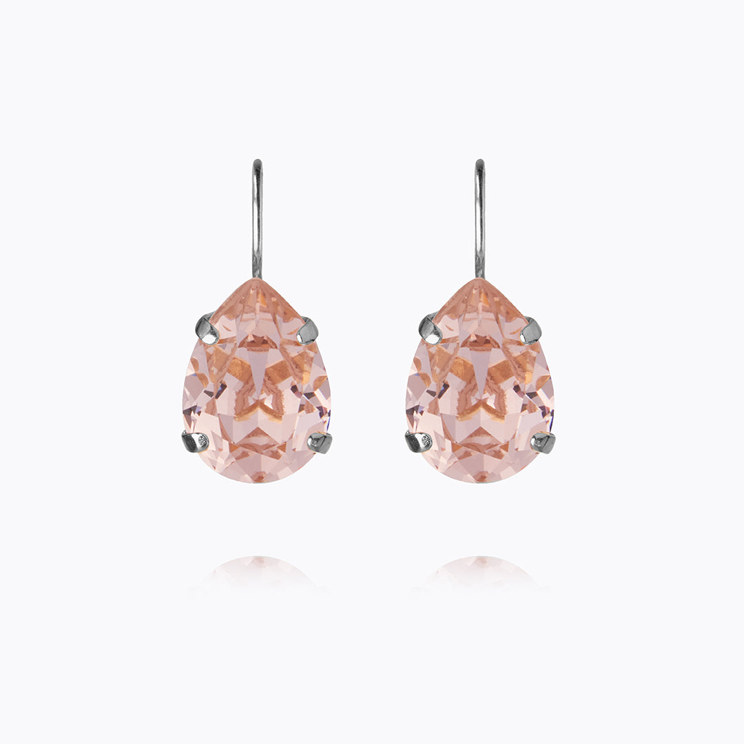 Mini Drop Clasp Earrings - Vintage Rose Gold Dangle Earrings for Women, Elegant Party Jewelry Gift for Bridesmaids, Date Night & Special Occasions