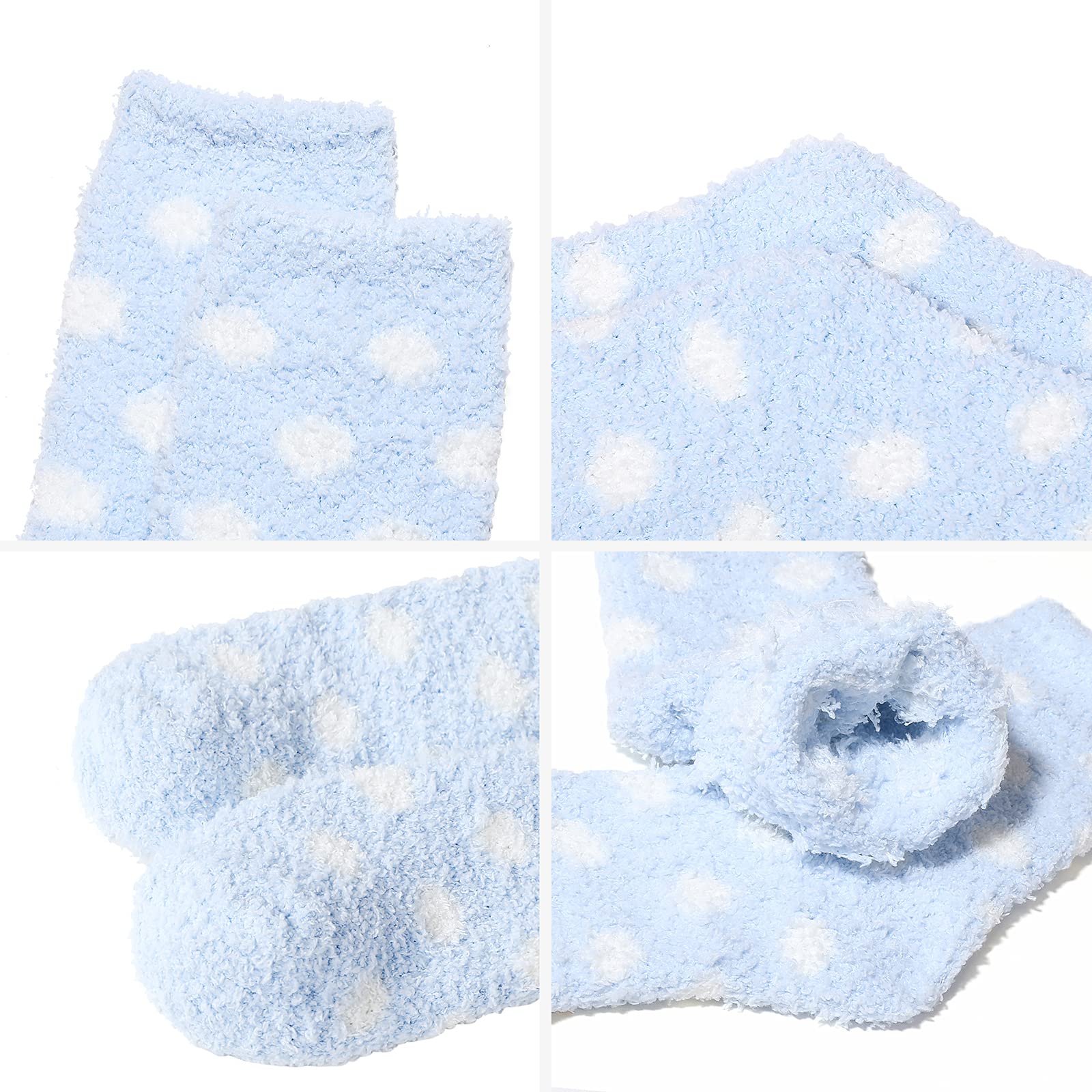 Women's Fuzzy Warm Winter Socks - Cozy Fluffy Non-Slip Socks for Athletes, Outdoor Sports & Home Relaxation - Perfect for Running, Yoga & Lounging