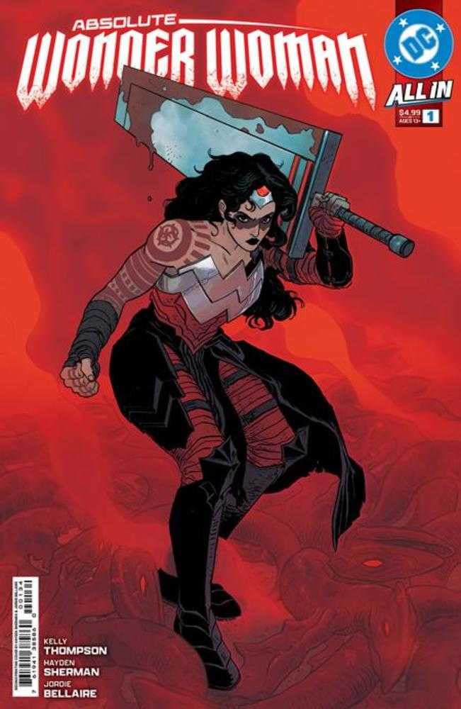 Absolute Wonder Woman #1 2nd Print Cover A by Hayden Sherman - Comic Book Collectible for DC Fans & Graphic Novel Enthusiasts