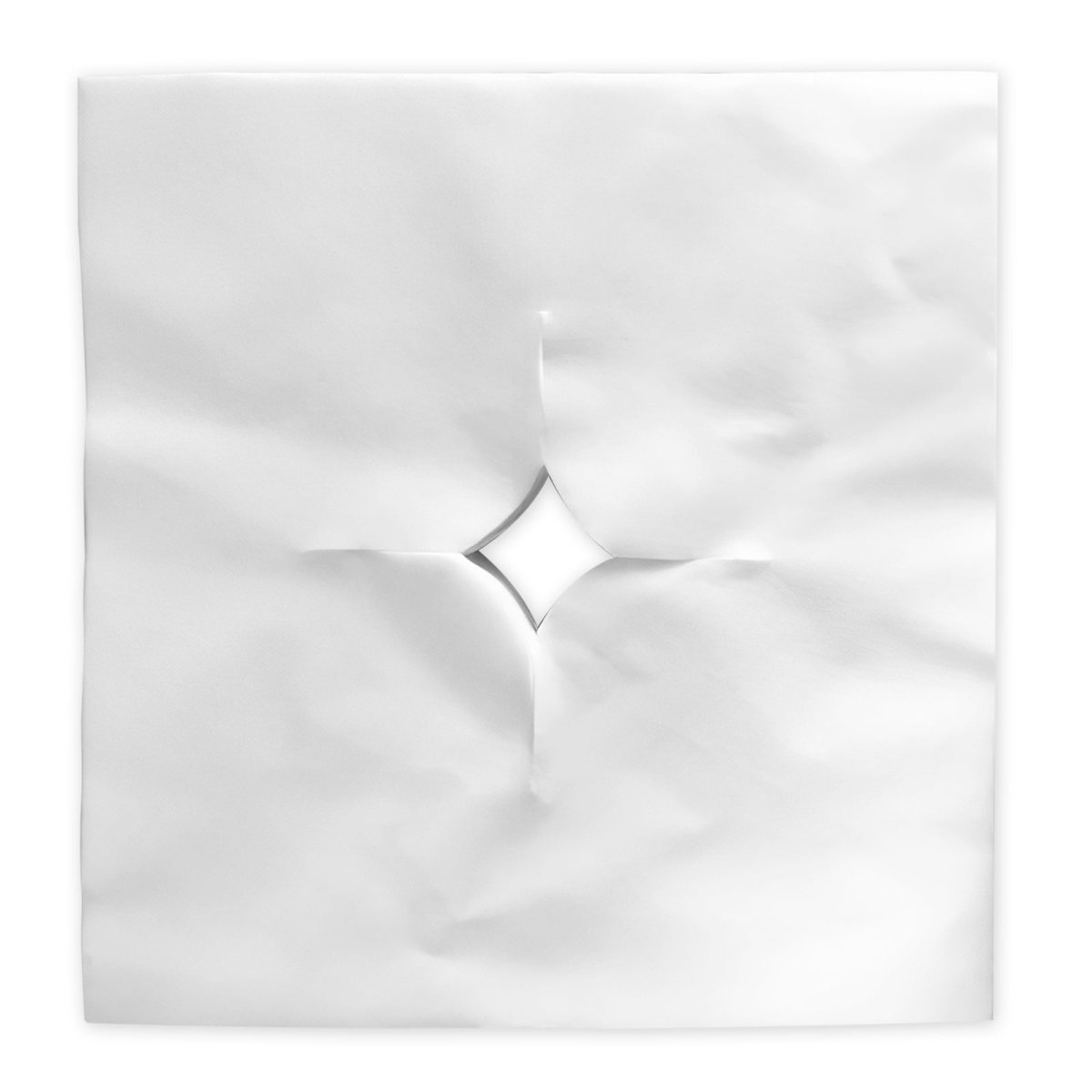 Disposable Flat Headrest Covers 100 Pack - Diamond Pattern - Hygienic Protection for Salon, Spa, Massage & Medical Use