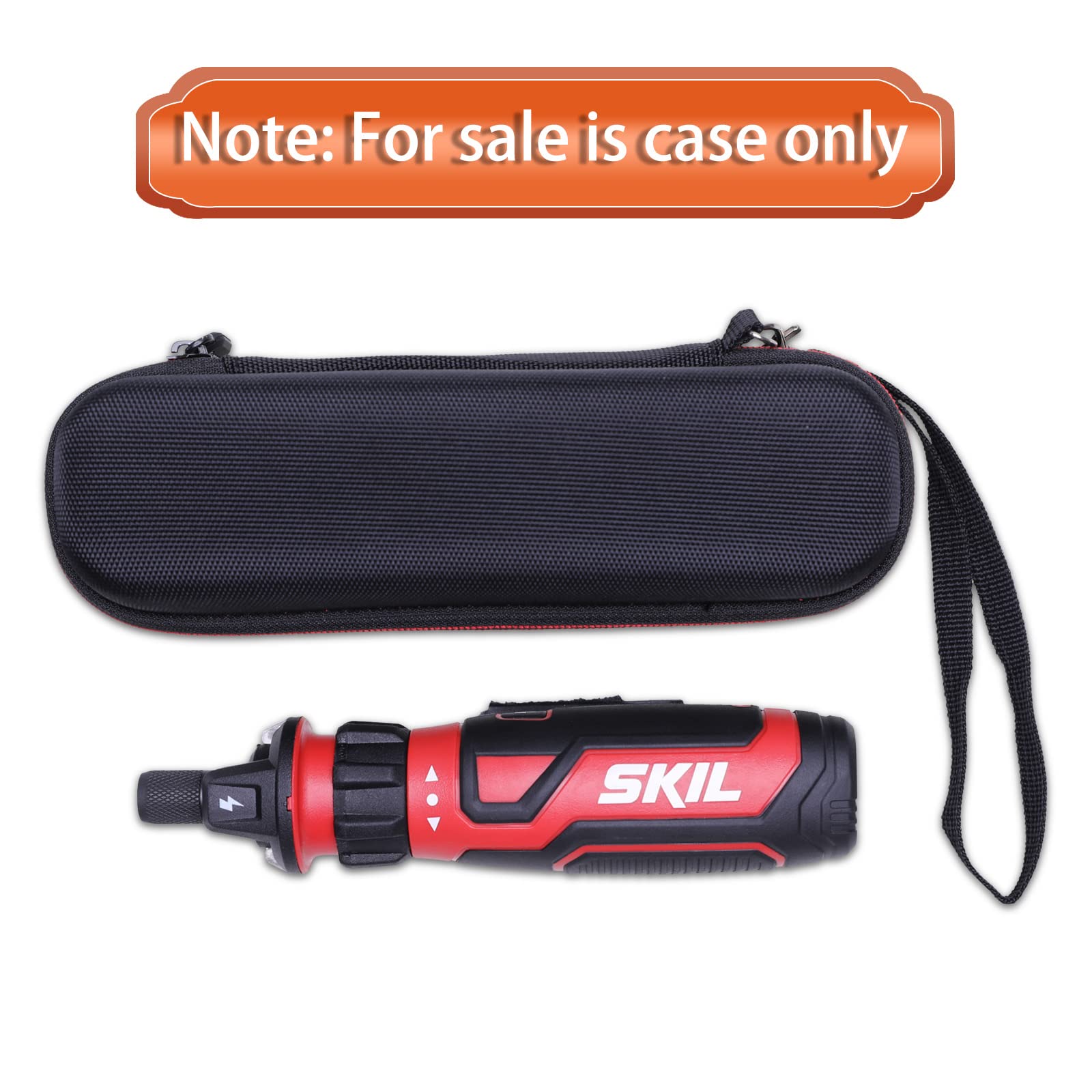 LTGEM Hard Protective Case for SKIL SD561201 4V Cordless Screwdriver - Durable Travel Storage Bag for Power Tools (Ideal for Job Sites, Home DIY Projects & Tool Organization)