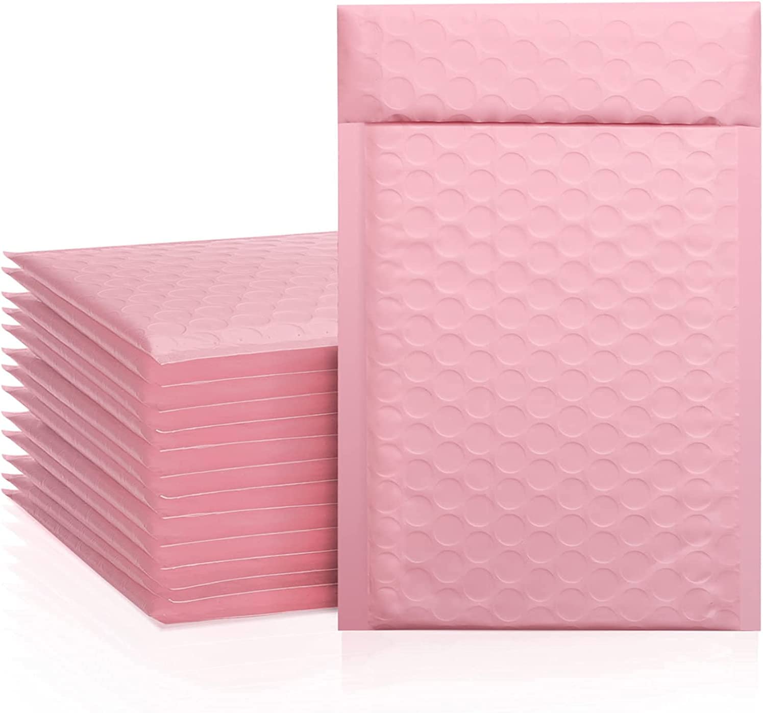 4x8 Inch Bubble Mailers - Self-Sealing Padded Envelopes for Shipping, Mailing & Packaging - Perfect for Ecommerce, Small Business & Online Sellers (Pack of 50) - Protect Books, Jewelry, Cosmetics & Fragile Items During Delivery
