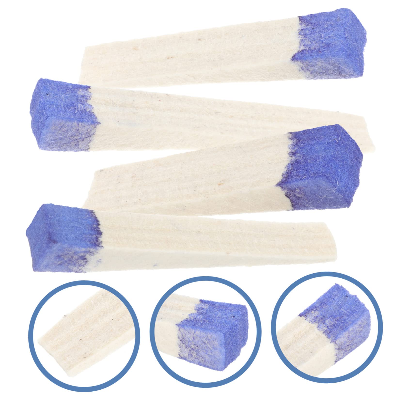 20 Pcs Piano Felt Mute Wedges - Durable Piano Stop Felt Mufflers for Keys, Stand & Hinge - Noise Reduction Tuning Blocks for Piano Practice, Performance & Studio Use