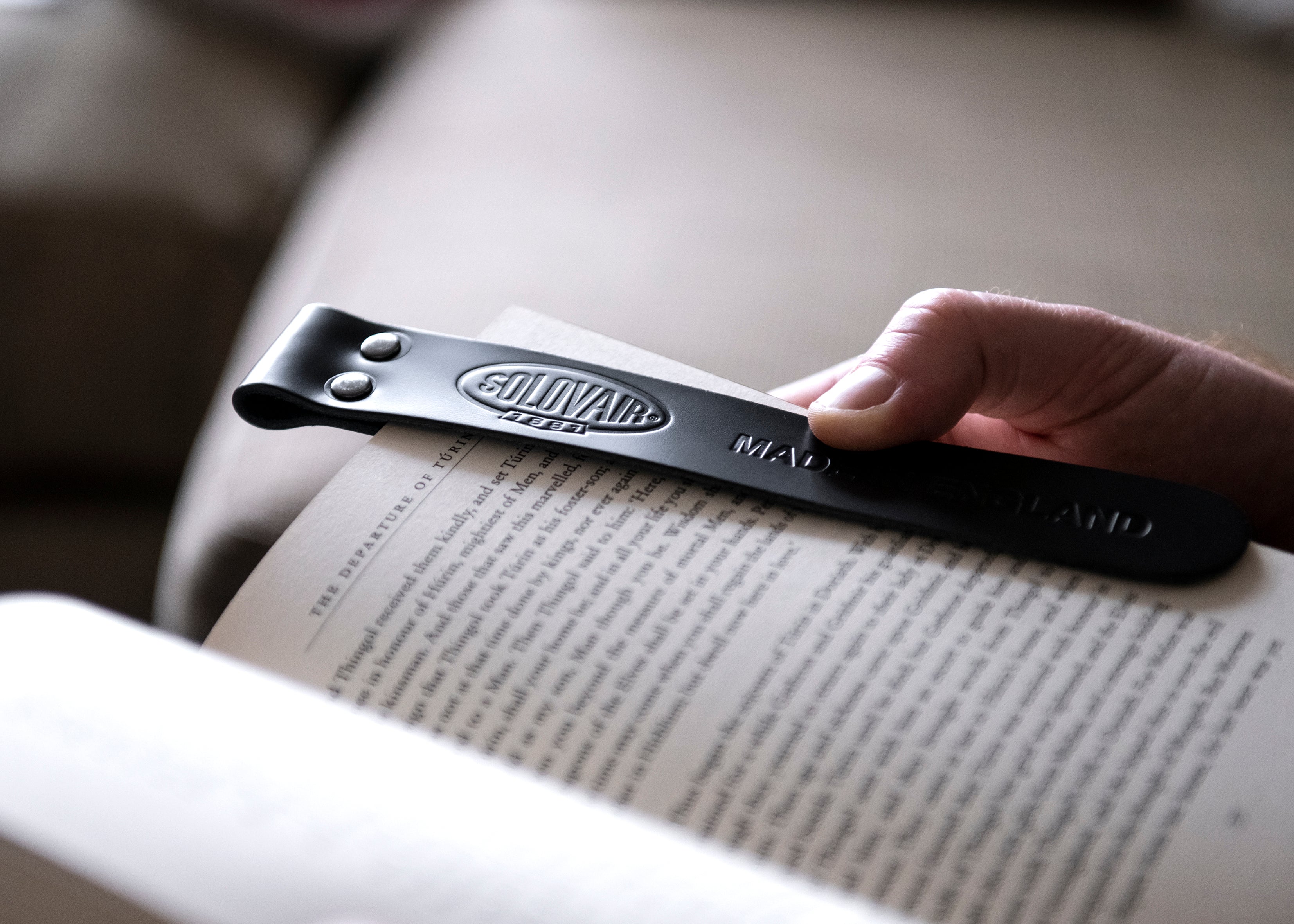 Premium Genuine Leather Bookmark - Handcrafted Elegant Reading Accessory for Book Lovers | Perfect Gift for Readers, Writers & Students