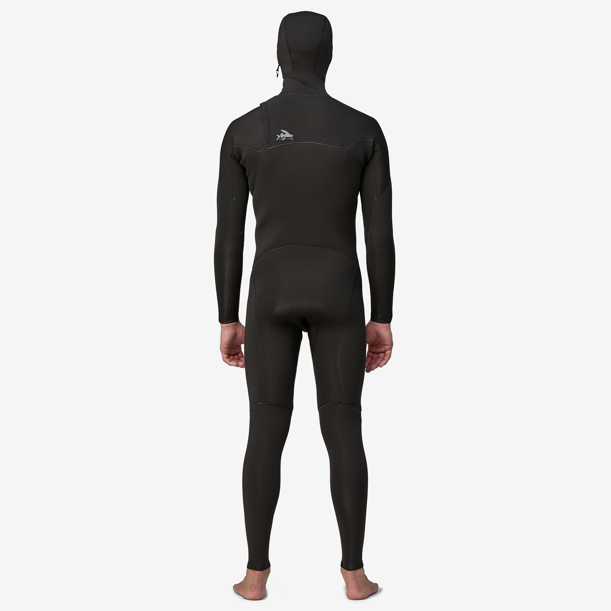 Men's R2 Yulex Regulator Front Zip Hooded Wetsuit - Premium Full Body Surfing & Diving Suit for Cold Water Protection