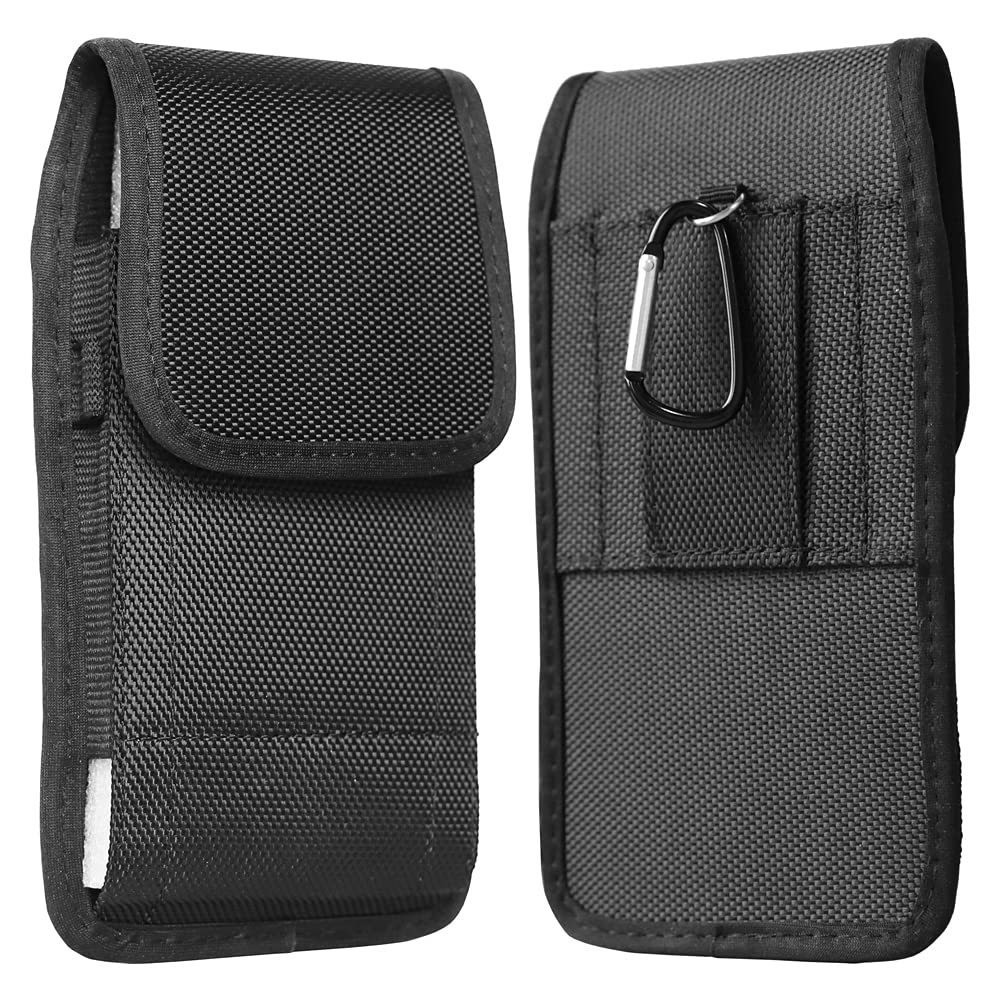 Universal Cell Phone Holster Case with Belt Clip - Adjustable XL Size for iPhone, Samsung & Most Smartphones - Perfect for Work, Hiking & Outdoor Activities