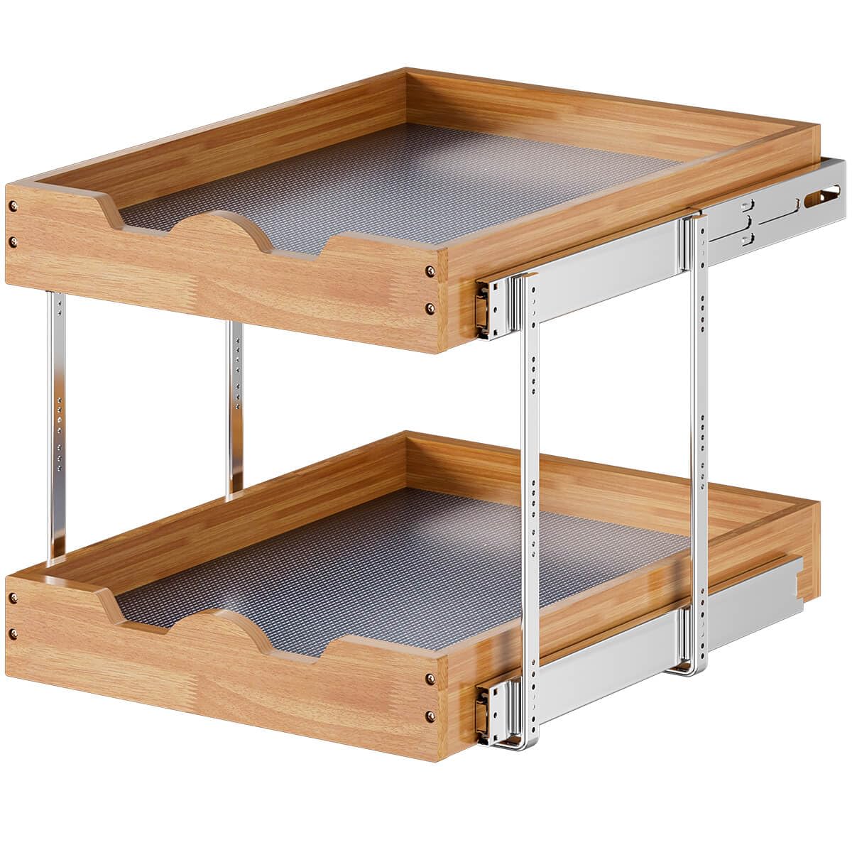 OCG 2 Tier Pull Out Cabinet Organizer (17