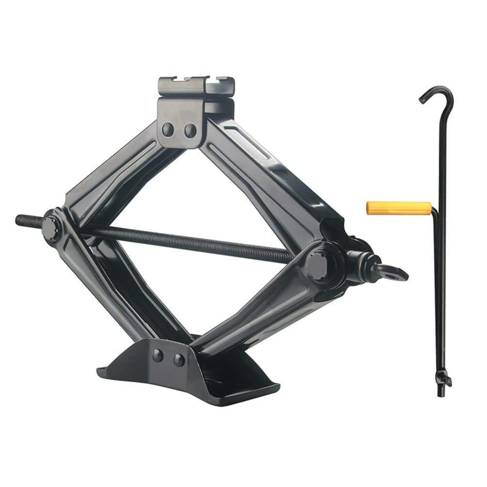 FAVOMOTO 3 Ton Scissor Lift Jack - Heavy Duty Portable Floor Jack for SUV, Truck & Auto Repair - Perfect for Garage, Home & Roadside Car Maintenance