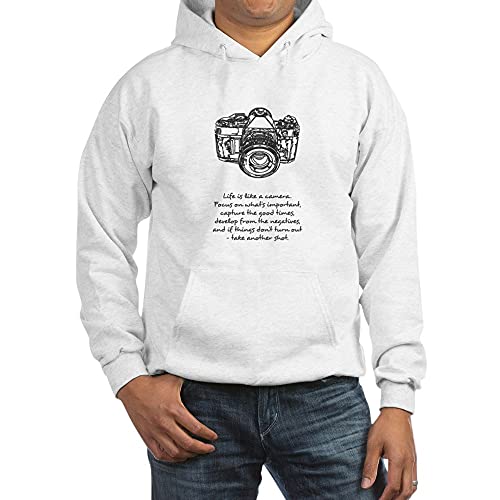 Camera Quote Hoodie Sweatshirt - Funny Photography Gift for Photographers - Perfect for Outdoor Shoots & Casual Wear