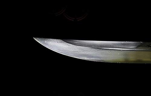 Premium Handmade Qingdao Kung Fu Broadsword - High Carbon Folded Steel Blade, Razor Sharp Edge - Perfect for Martial Arts Training, Collecting & Display