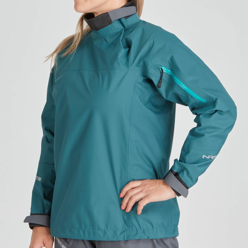 NRS Endurance Jacket for Women - Waterproof & Breathable Paddle Jacket - Perfect for Kayaking, Canoeing & Outdoor Water Sports