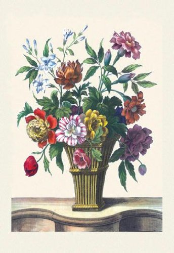 Buyenlarge Vase on Table 12x18 Giclee Canvas Art Print - Elegant Home Decor for Living Room, Bedroom & Office Wall