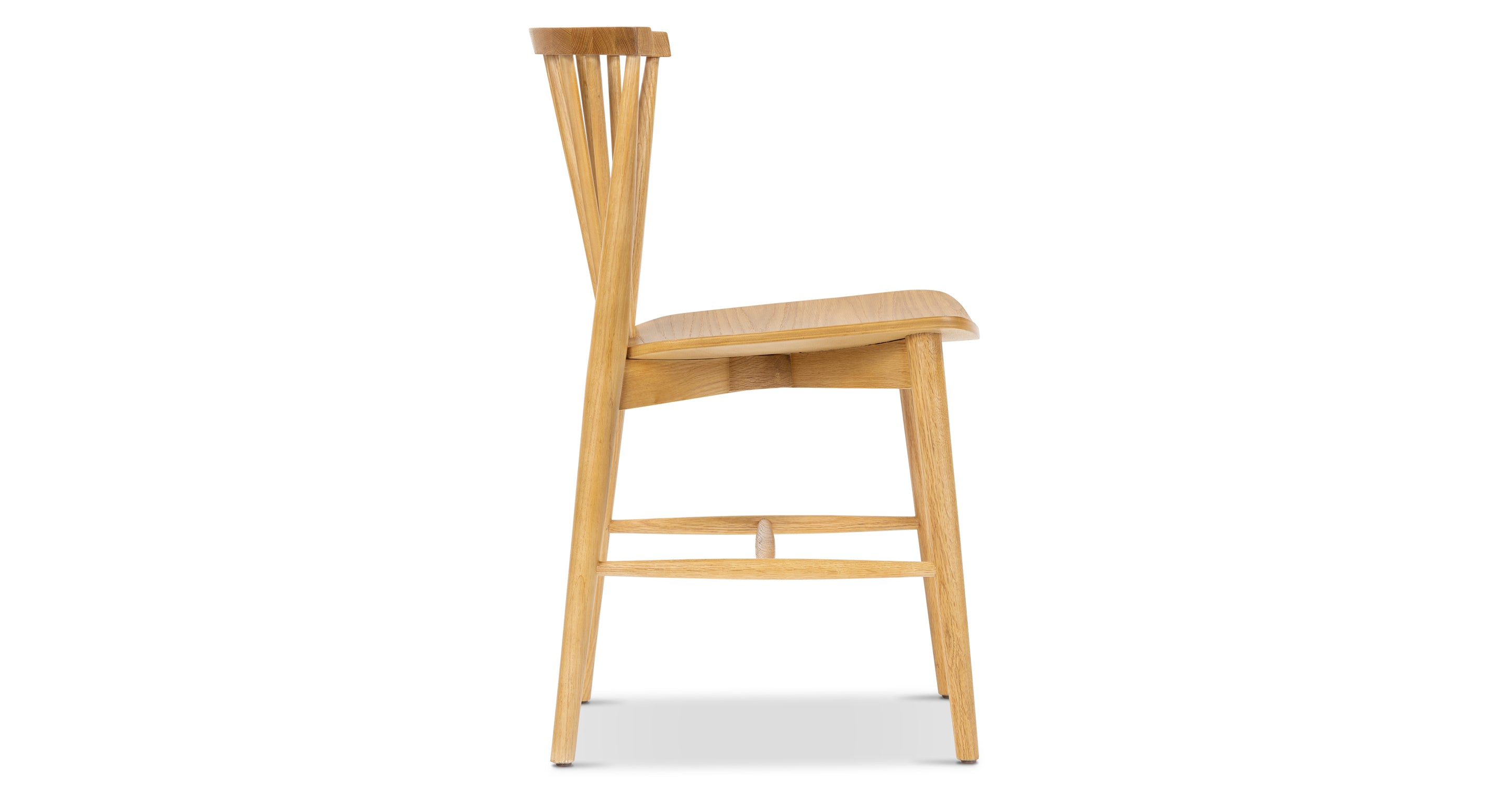 Ligna Modern Wooden Dining Chair - Sturdy & Comfortable for Kitchen, Dining Room, Restaurant & Cafe Use