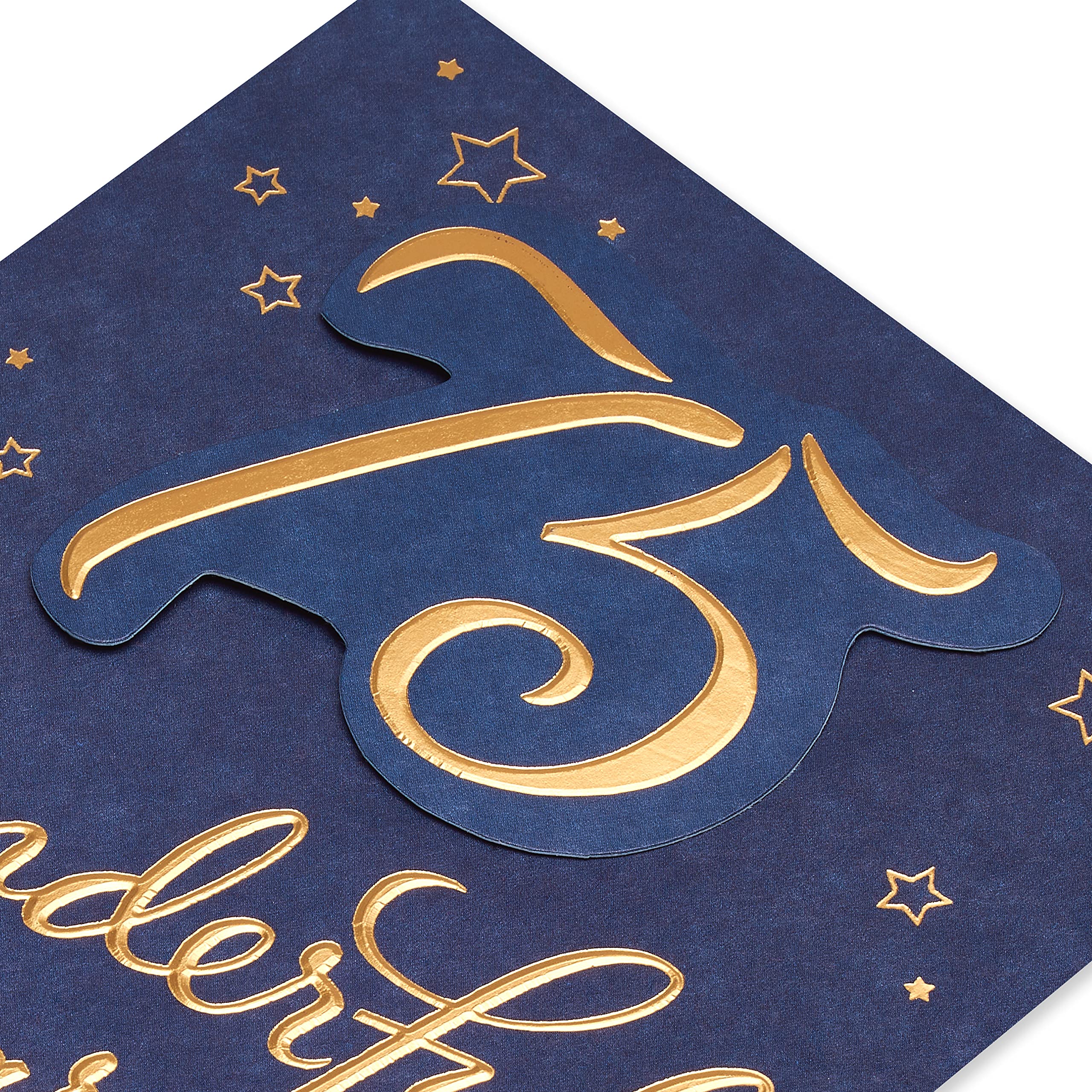 American Greetings 75th Birthday Card - Time To Celebrate - Perfect for Milestone Birthday Parties & Senior Celebrations
