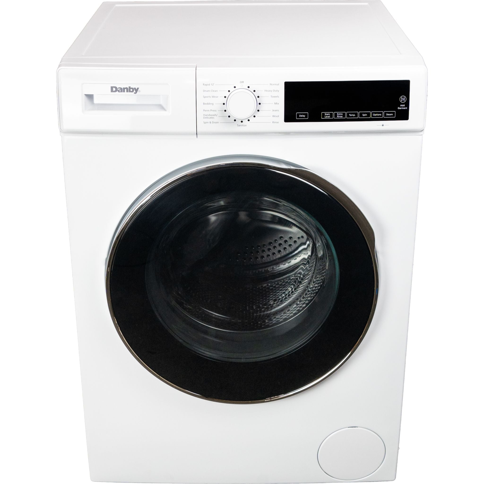 Danby DWM022D3WDB 1.6 Cu. Ft. Compact Front Load Washing Machine - White - Perfect for Apartments, Dorms & Small Spaces