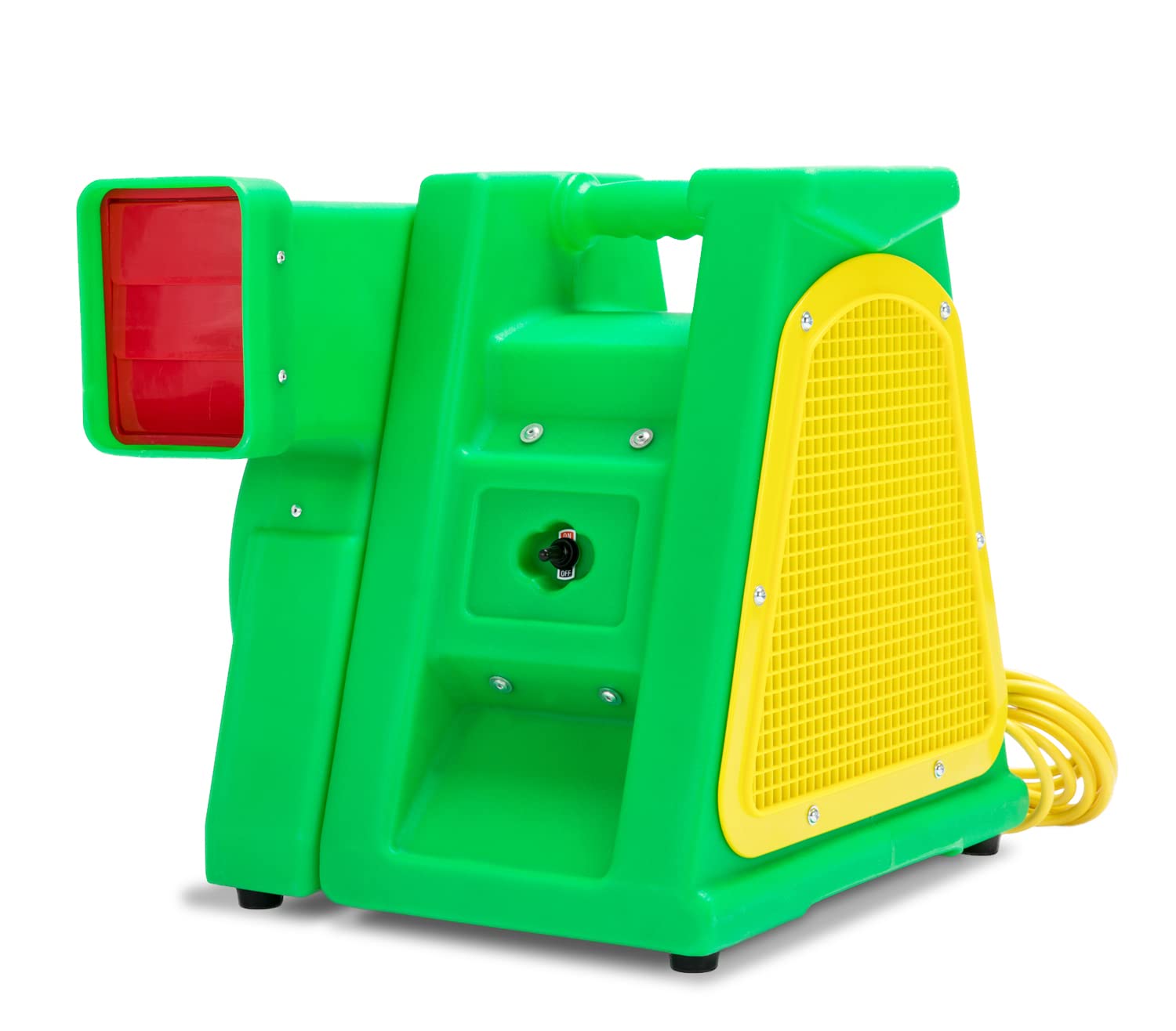 B-Air 2 HP Commercial Air Blower - Heavy Duty Bounce House Blower Fan for Large Inflatable Bouncy Castles, Water Slides & Party Rentals - BA-BP-2-PL Green - Perfect for Birthday Parties, Carnival Events & Outdoor Inflatable Entertainment
