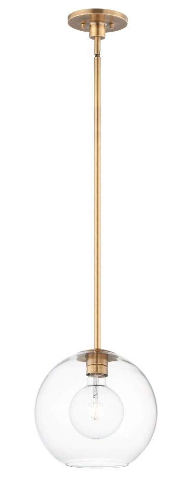 Maxim Branch - 11 Inch Modern Single Light Pendant for Kitchen Island, Dining Room, or Entryway Lighting