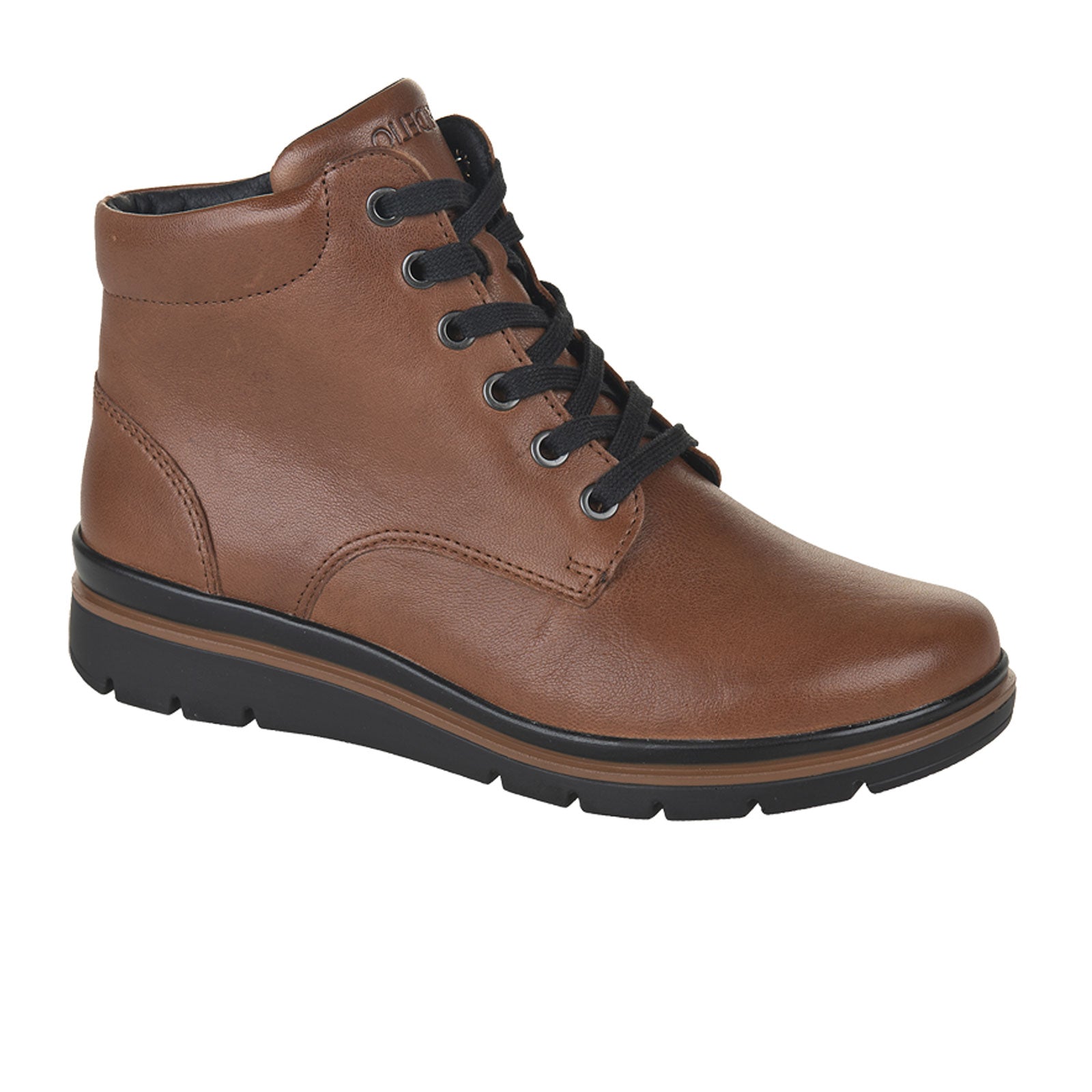 Fidelio Harper Women's Ankle Boots in Cigar Leather - Stylish & Comfortable Fall/Winter Booties for Casual Outfits & Office Wear