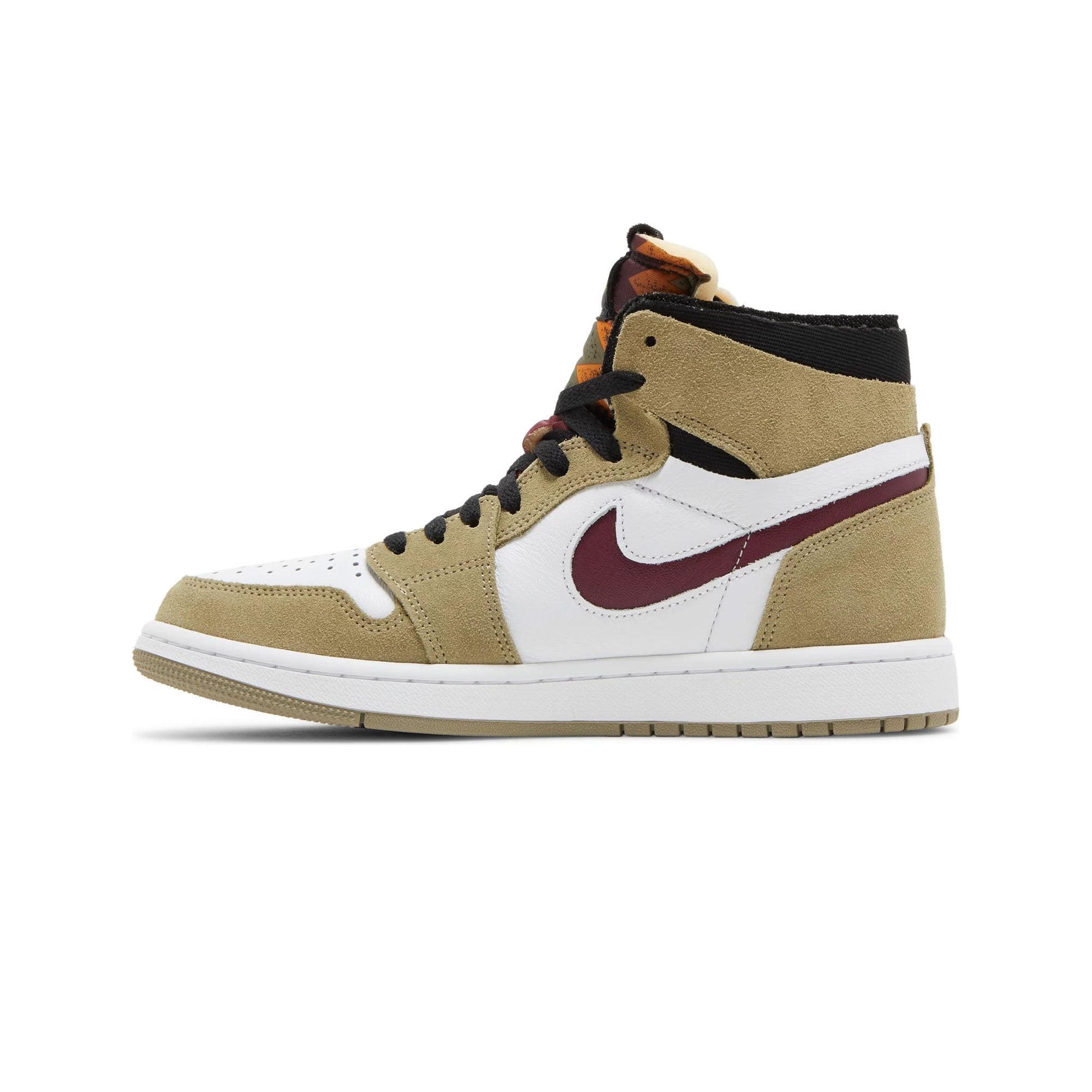 Air Jordan 1 Zoom CMFT 'Neutral Olive' Sneakers (2022) - Men's Basketball Shoes for Court & Streetwear Fashion