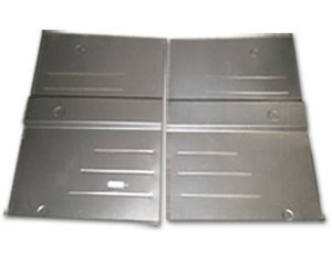 Classic 2 Current Fabrication 1948-1951 Jeep Jeepster Rear Floor Pans (Pair) - Replacement Parts for Vintage Jeep Restoration & Off-Road Upgrades