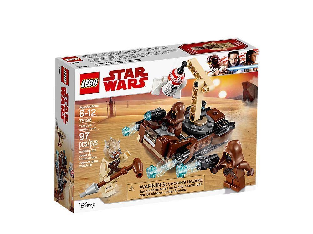 LEGO Star Wars Episode IV: A New Hope Tatooine Battle Pack 75198 Building Kit (97 Pieces) - Perfect for Star Wars Fans, Collectors & Creative Play
