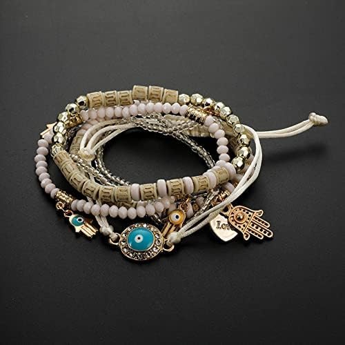 YouBella Evil Eye Bracelet for Women & Girls - Stylish Protection Jewelry for Everyday Wear, Gifts & Spiritual Healing