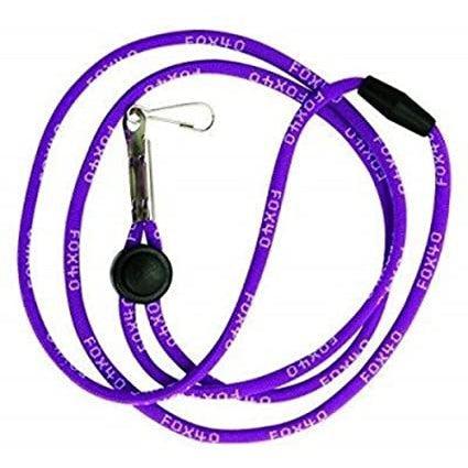 Fox 40 Breakaway Lanyard - Safety Whistle Lanyard for Coaches, Referees & Outdoor Activities - Adjustable Neck Strap for Sports, Hiking & Emergency Use
