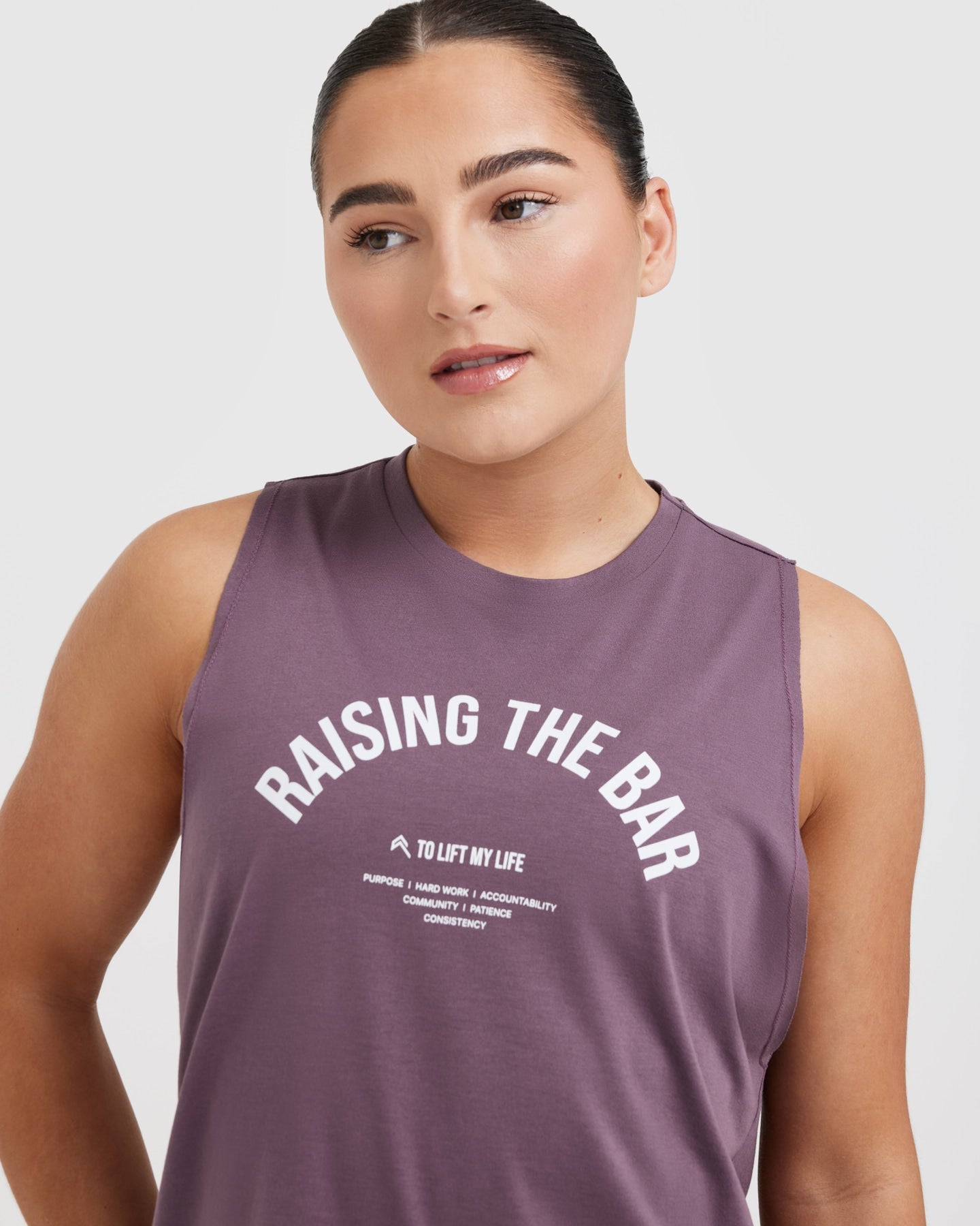 Vintage Purple Unisex Muscle Vest - Graphic Print Workout Tank Top for Gym, Running & Fitness Training