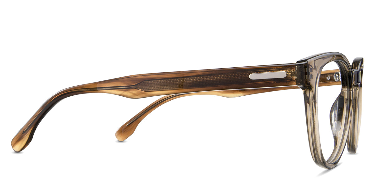 ARSO Men's Prescription Eyeglasses - Stylish & Durable Frames for Reading, Driving & Daily Wear - Clear Vision Glasses for Work & Outdoor Activities