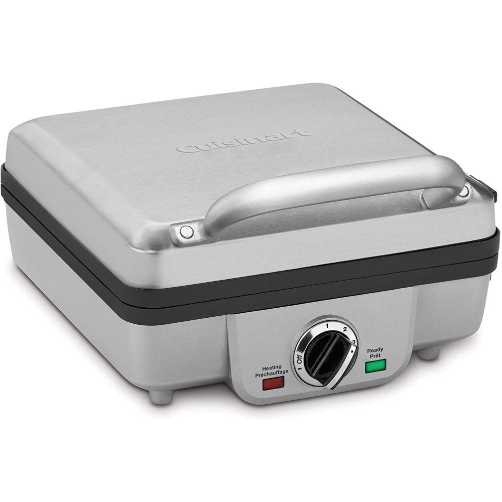 CUISINART Belgian Waffle Maker WAF-350C - Professional Pancake & Waffle Iron for Home Breakfast, Brunch & Family Gatherings