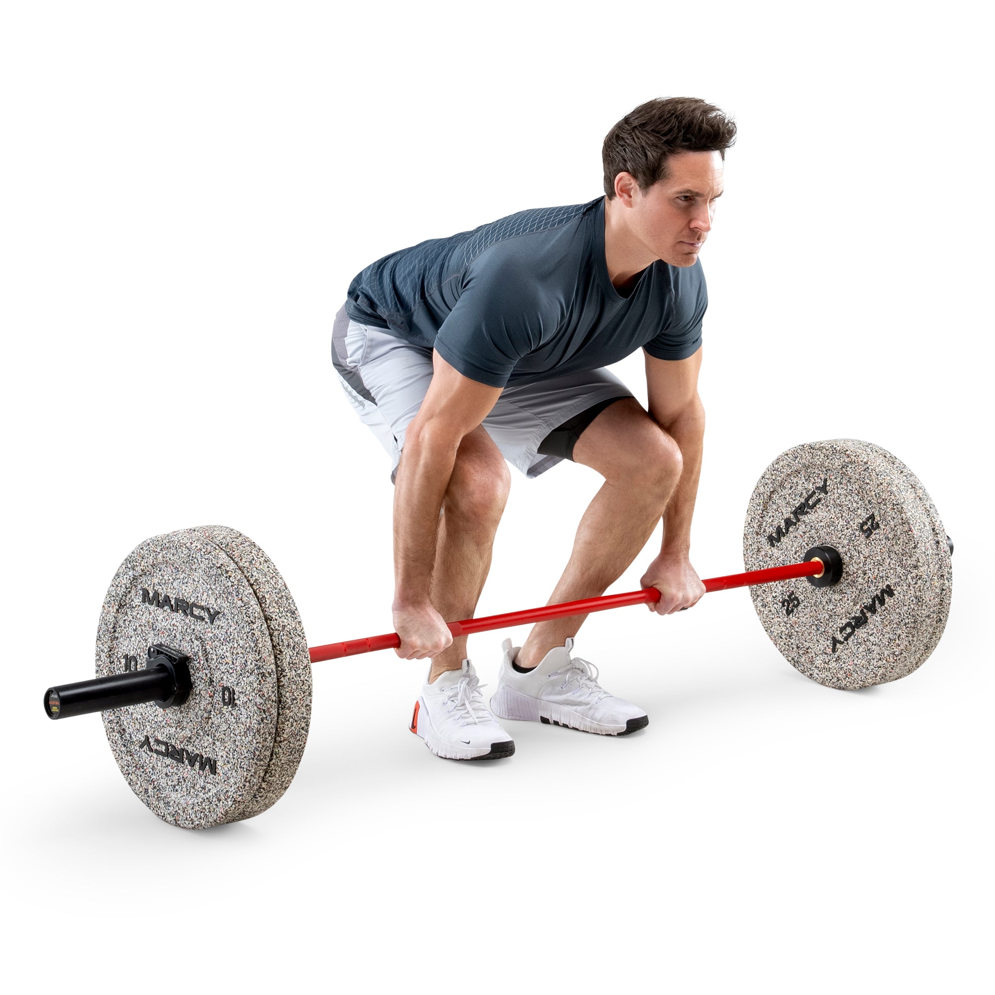 35lb Olympic Rubber Bumper Plate - MCBP 035 | Durable Weight Plates for CrossFit, Powerlifting & Home Gym Workouts