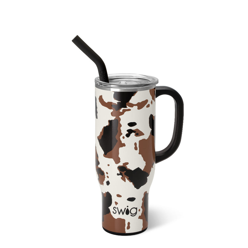 Hayride Mega Mug 30oz - Large Insulated Tumbler with Lid & Straw - Perfect for Coffee, Tea & Cold Drinks - Great for Camping, Travel & Outdoor Adventures
