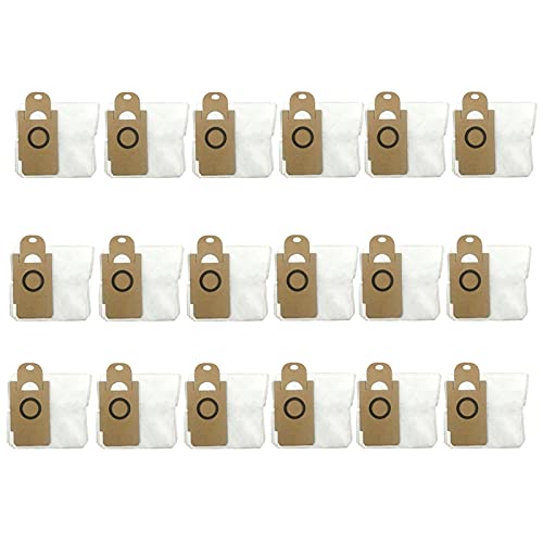 YHJIC 18PCS Replacement Dust Bags for R1 Robot Vacuum - Compatible Dust Bag Accessories Kit for Home Cleaning & Maintenance