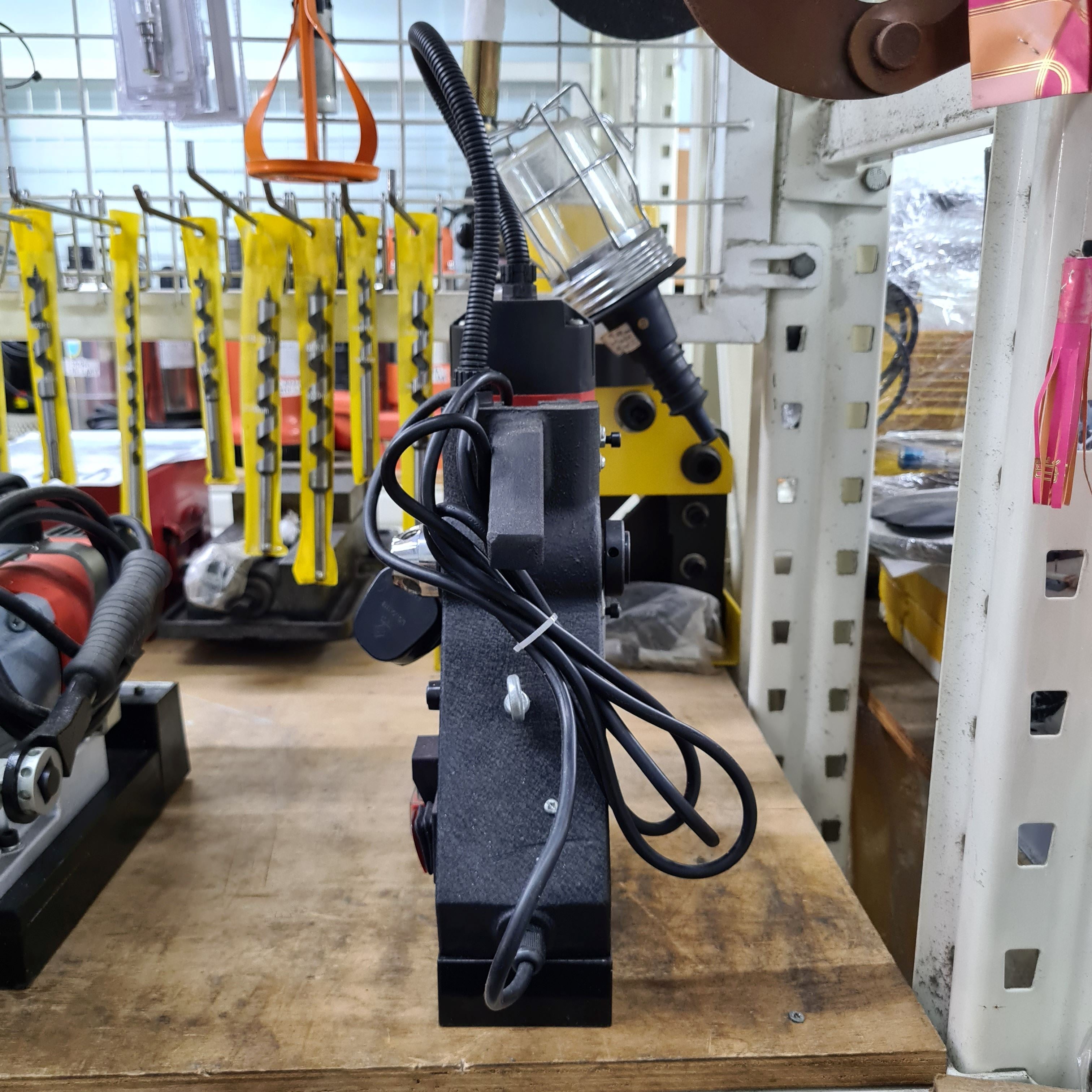 Aiko 1100W Magnetic Drill Press 35mm 230V | Heavy Duty Metal Drilling | Model MD-J1C-35H | Perfect for Steel Fabrication, Construction & Industrial Use
