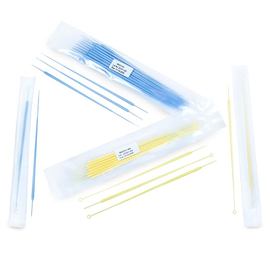 Argos L0001 Blue High Impact Polystyrene Sterile Disposable Inoculating Loops - 1μl Capacity (Pack of 1000) | Lab-Grade Bacterial Culture Tools for Microbiology Research & Clinical Testing