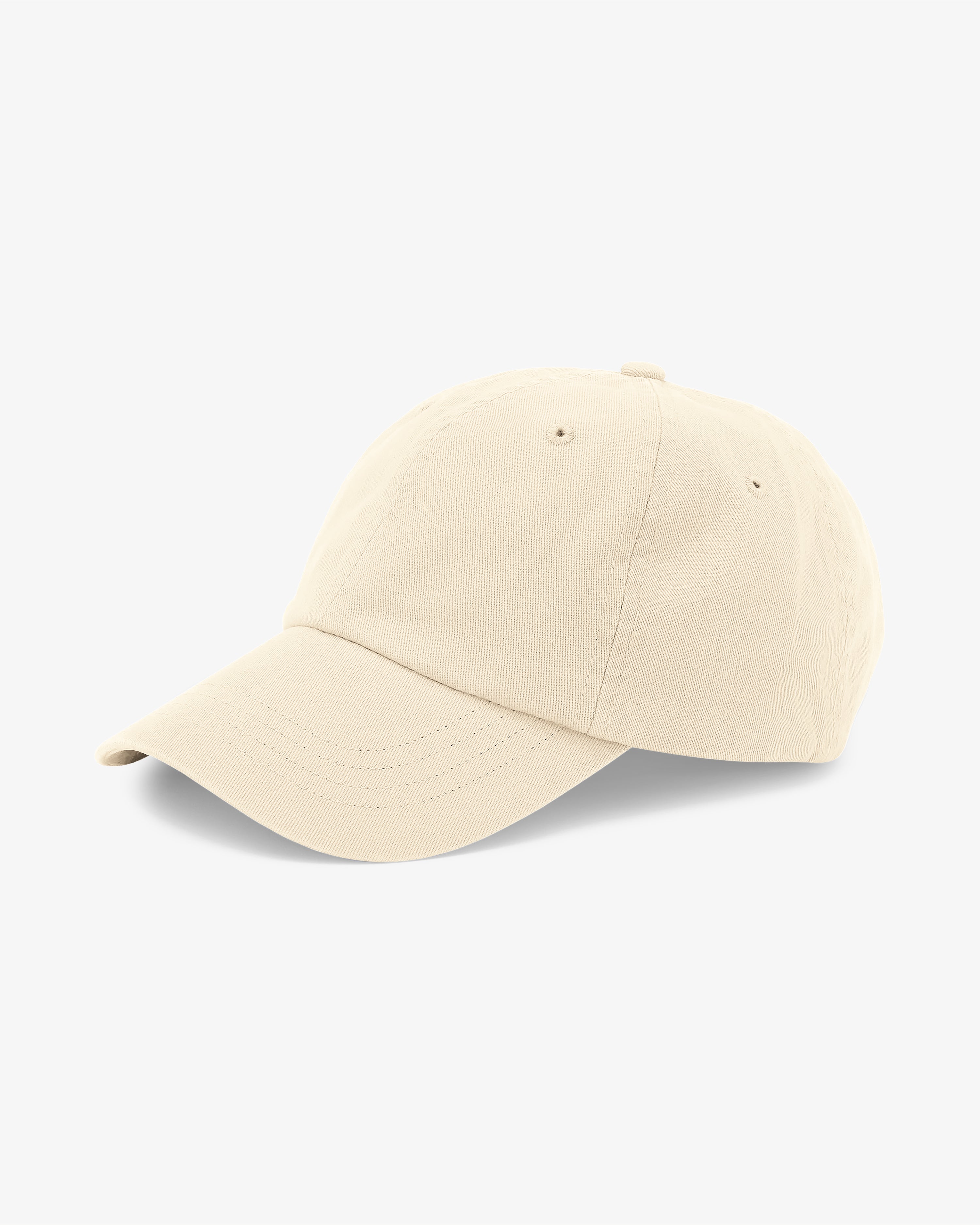 Organic Cotton Baseball Cap - Ivory White for Men & Women - Perfect for Outdoor Activities, Sports & Casual Wear